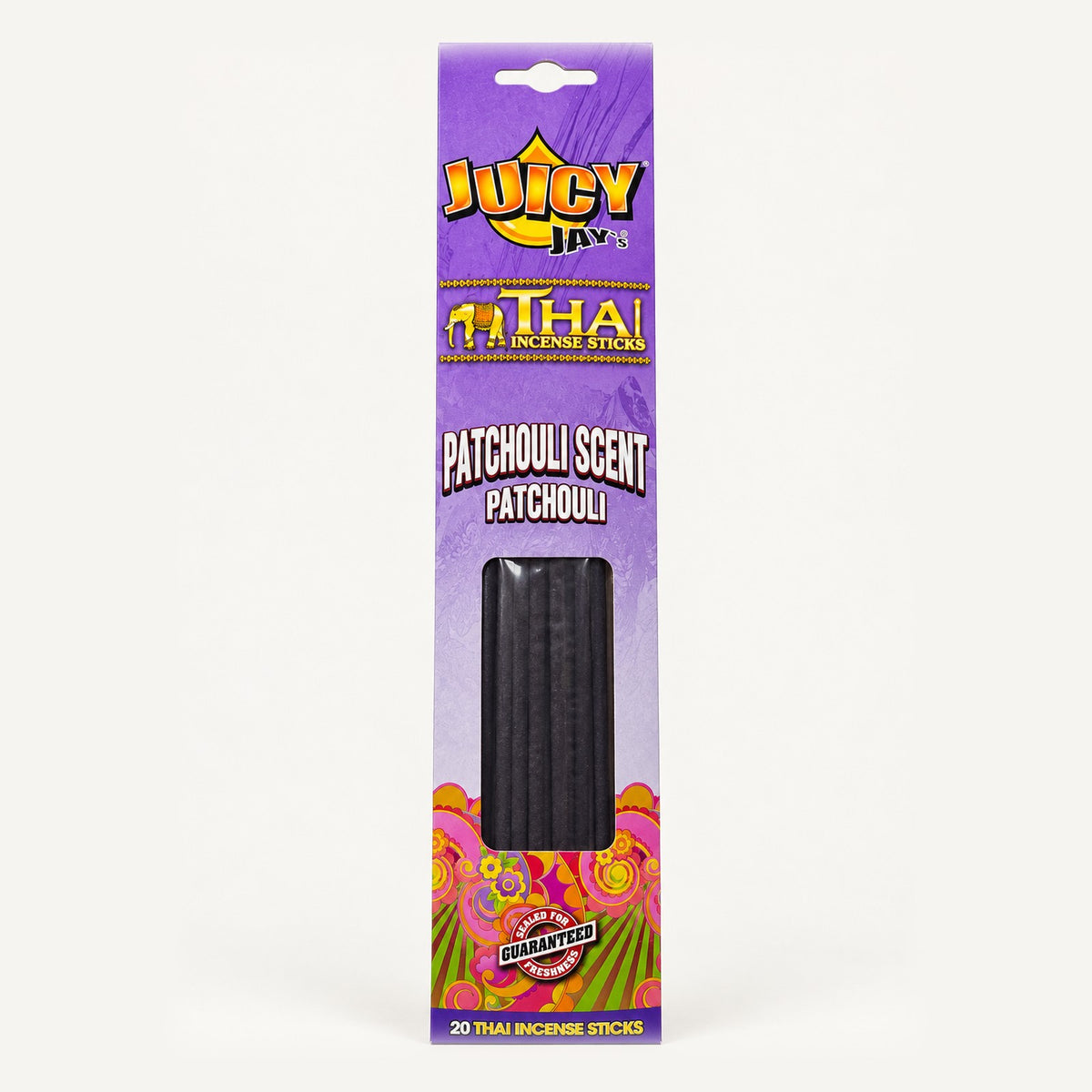 Juicy Jay's Thai incense sticks, patchouli, 20 sticks