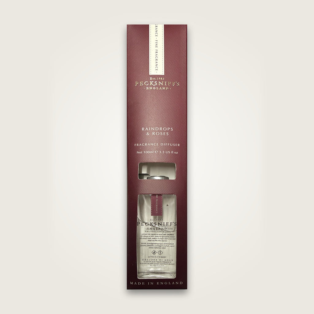 Pecksniff's Raindrops & Roses fragrance diffuser 100ml