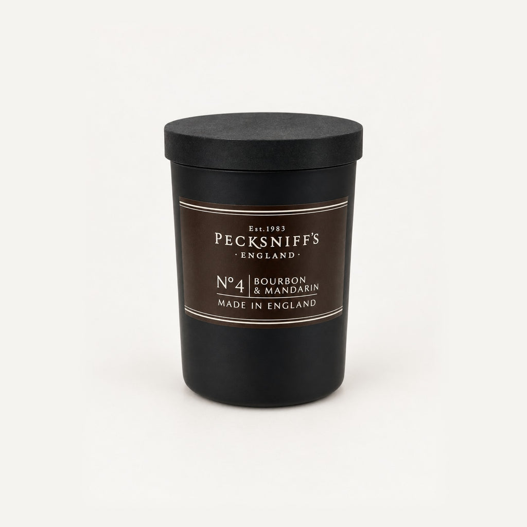Pecksniff's No4 Bourbon & Mandarin candle 100g