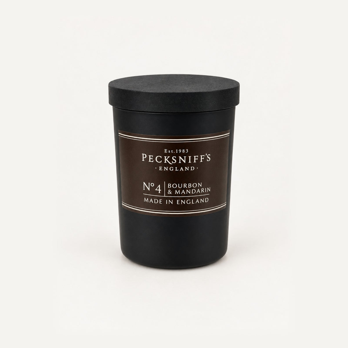 Pecksniff's No4 Bourbon & Mandarin candle 100g
