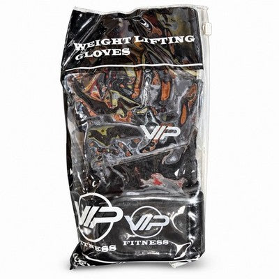 VIP Fitness Elevo Premium Weightlifting Gloves – Black/Grey