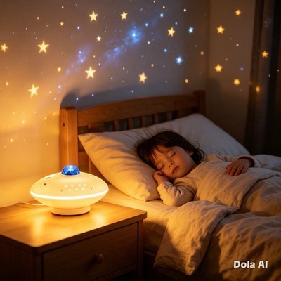 Starry Sky Projector – Galaxy & Moon Light – 6 Modes – 7.5W – Brand New