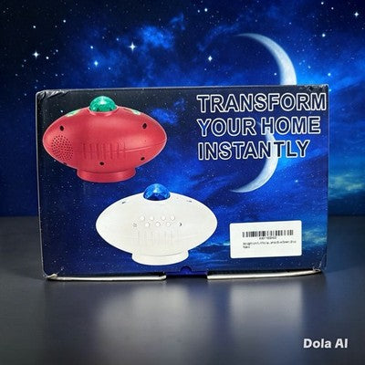 Starry Sky Projector – Galaxy & Moon Light – 6 Modes – 7.5W – Brand New