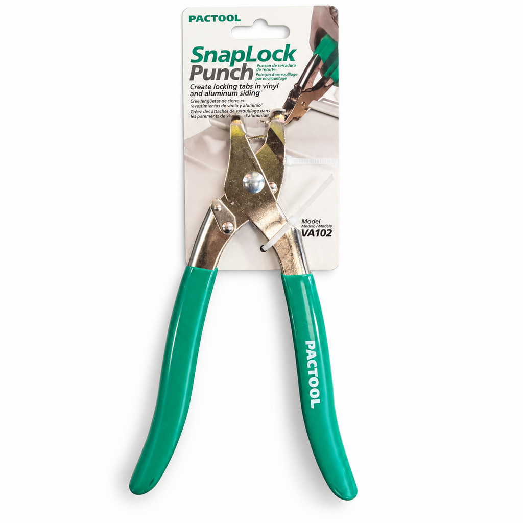 Pactool VA102 SnapLock Punch – Vinyl & Aluminium Cladding Tool