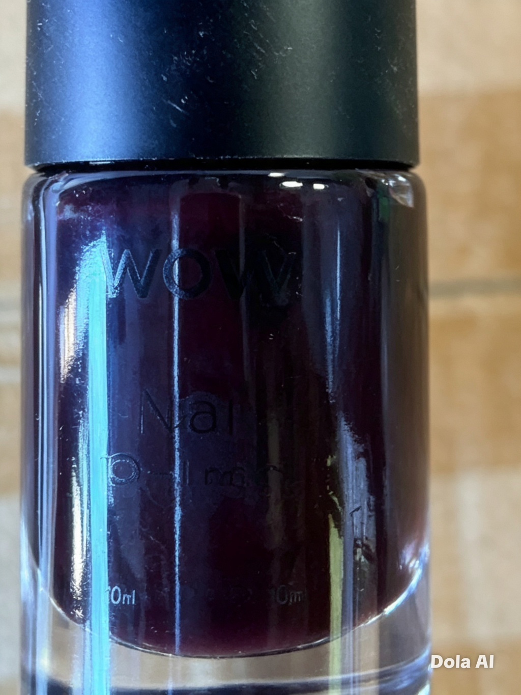 WOW Nail Polish – Colour NAIL.73-IL – Deep Burgundy – 10ml – Regular – 6 Bottles