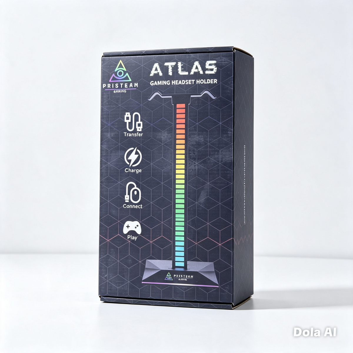 PrisTeam ATLAS RGB Gaming Headset Holder