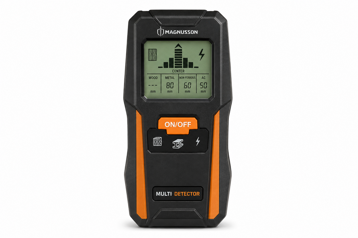 Magnusson 3-in-1 Material Detector Wall Scanner Stud Cable Finder 3062X New