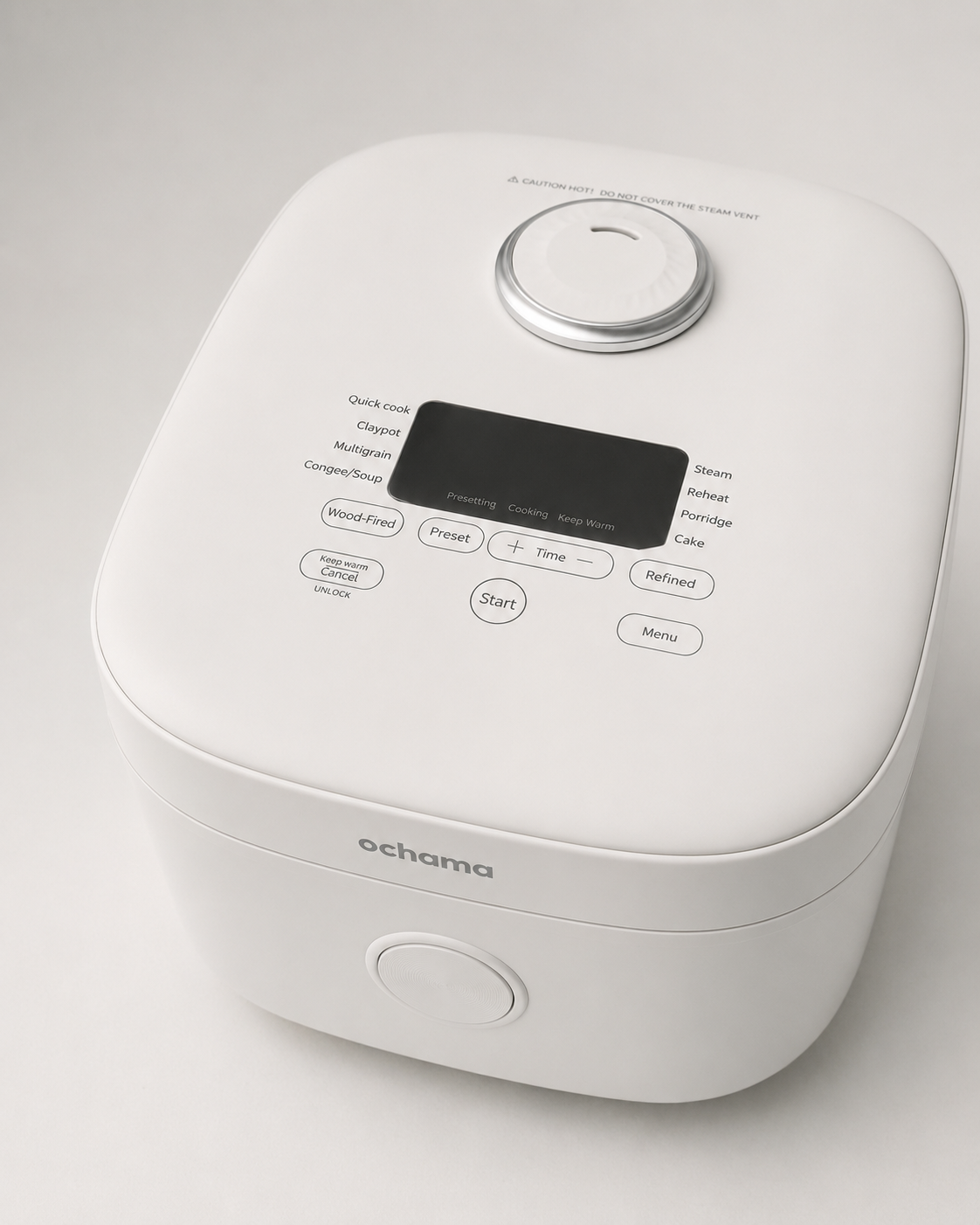 Ochama 4L Microcomputer Rice Cooker ORC40B01 860W Digital New Boxed