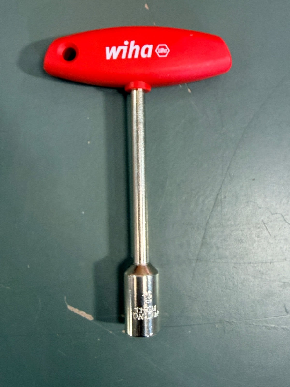 Wiha 336 T-Handle Nut Driver – 13mm × 125mm