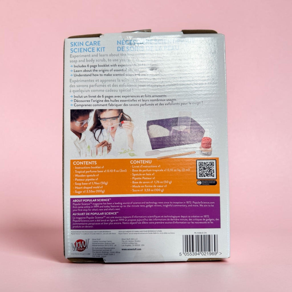 Popular Science Skin Care STEM Science Kit – Make Soaps, Scrubs & Oils – Brand N