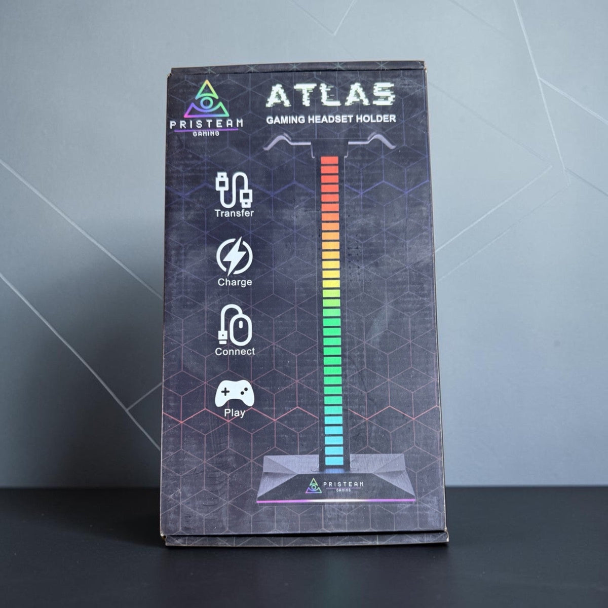 PrisTeam ATLAS RGB Gaming Headset Holder