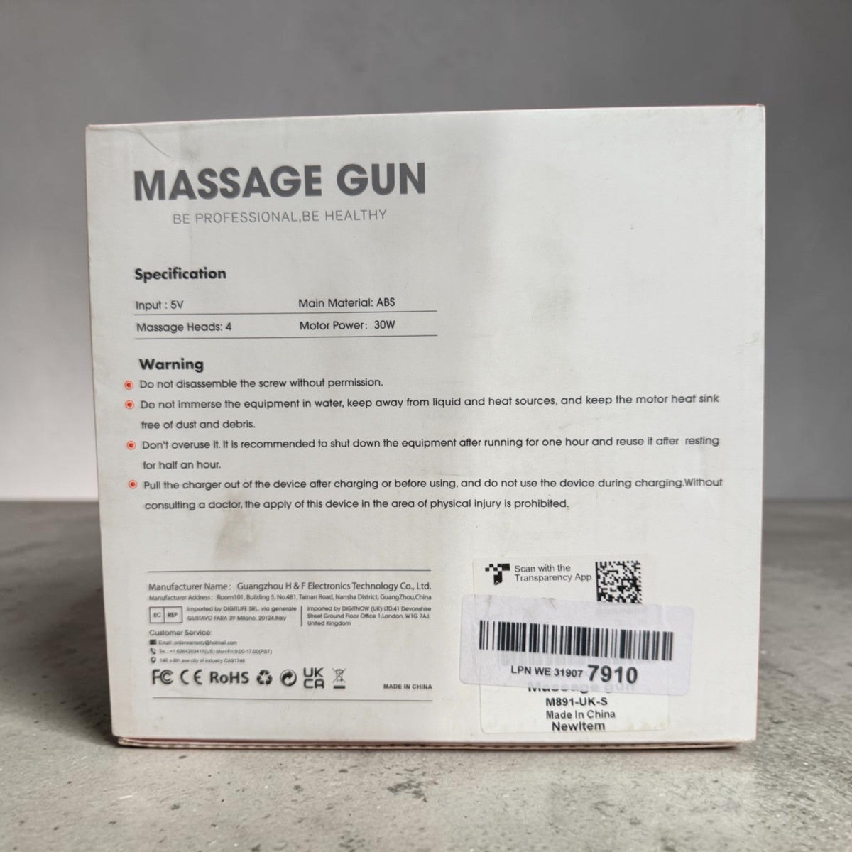 Cotsoco 30W deep-tissue massage gun
