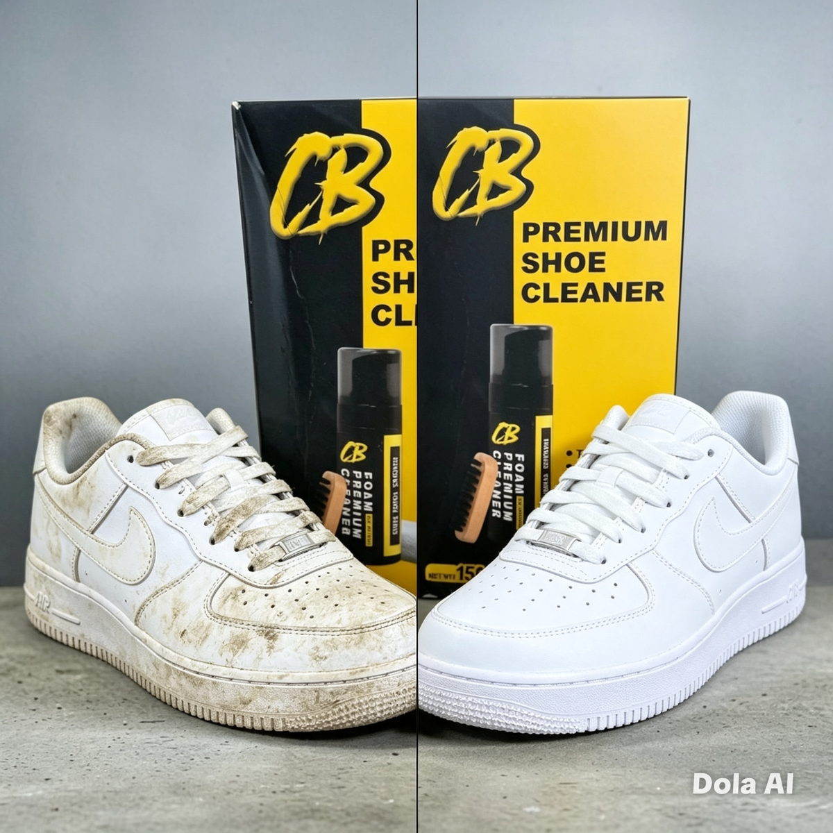 CB Premium Shoe Cleaner Kit – Foam + Brush + Towel – 150ml – Brand New