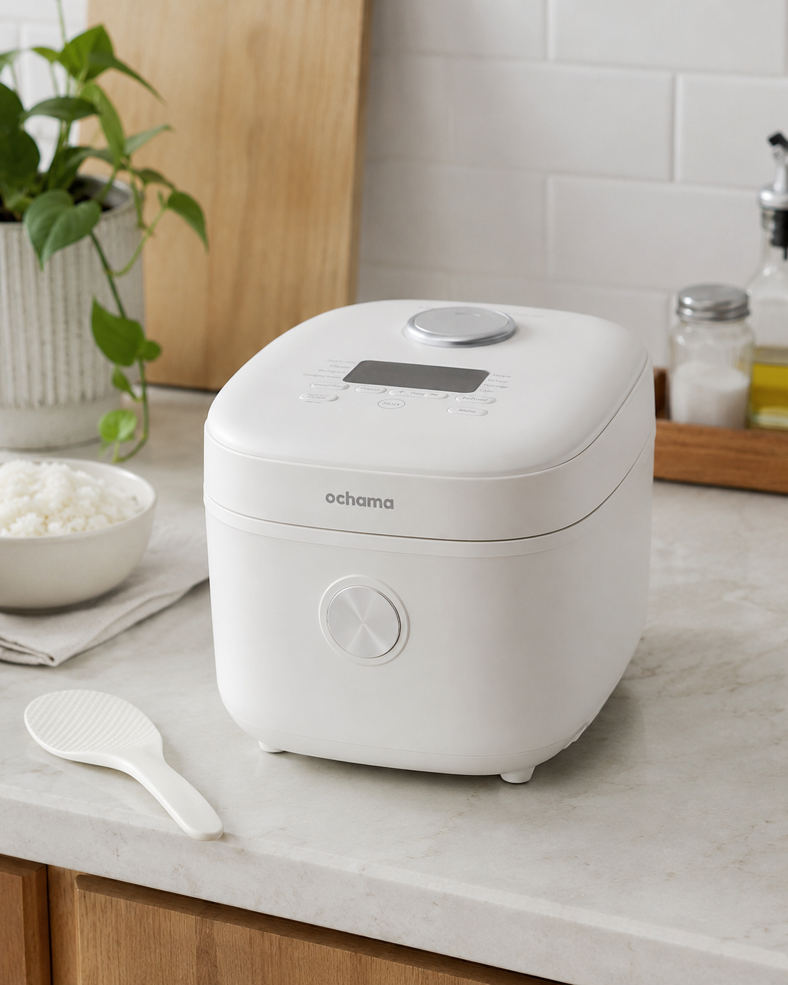 Ochama 4L Microcomputer Rice Cooker ORC40B01 860W Digital New Boxed