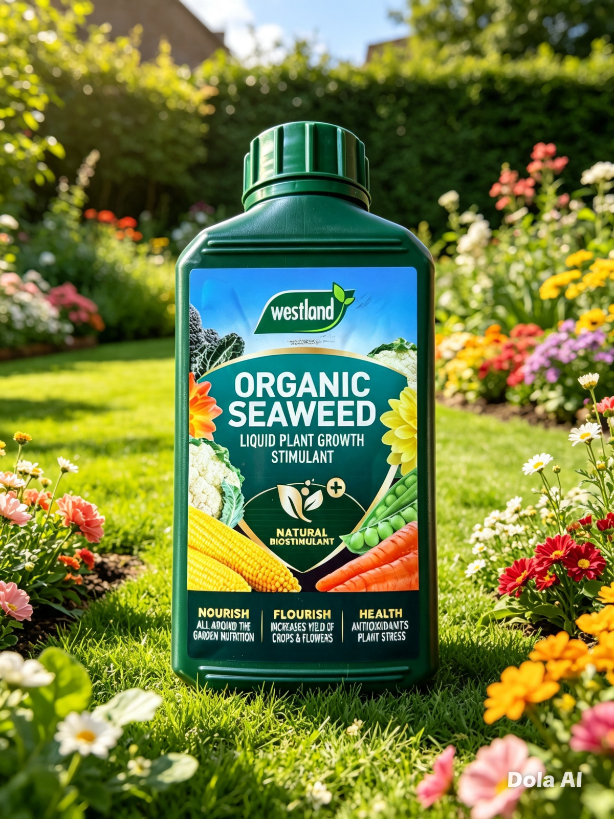 Westland Organic Seaweed Liquid Feed – 1L – Natural Biostimulant – Strong Roots