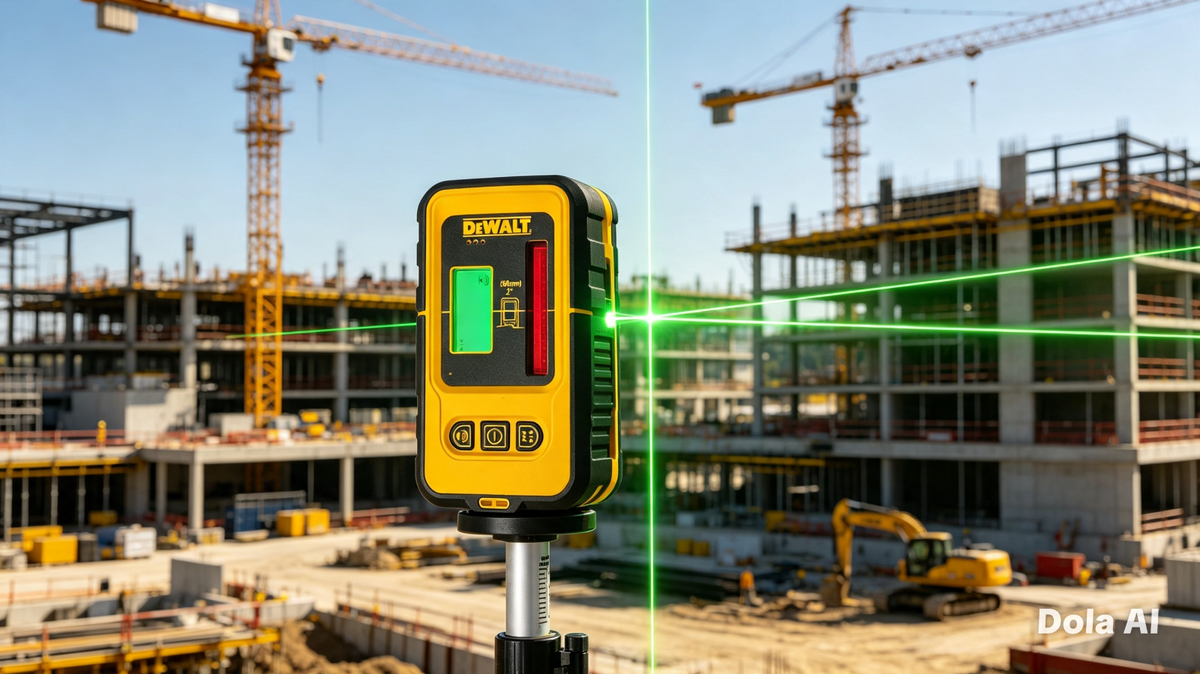 DeWalt DE0892 Digital Laser Detector Receiver 50m Red Beam DW088K DW089K