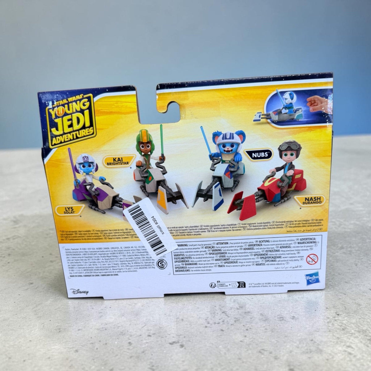 Star Wars Young Jedi Adventures Nubs Figure & Speeder – Age 3+