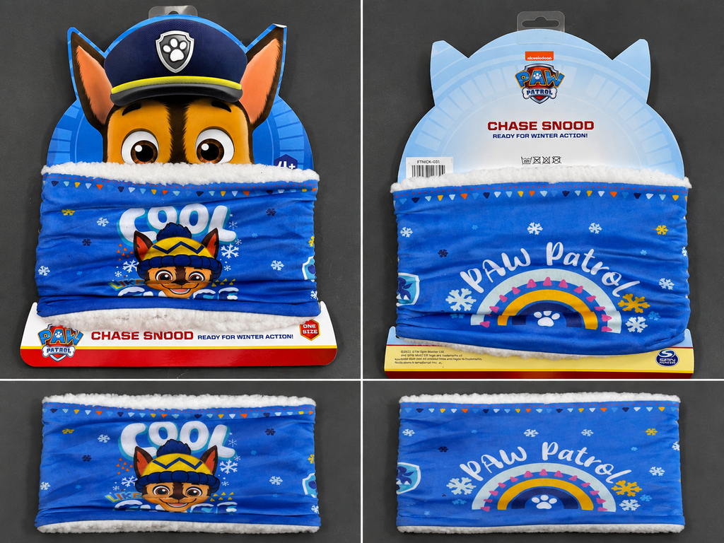Paw Patrol Chase Children’s Snood – Blue – Age 4+