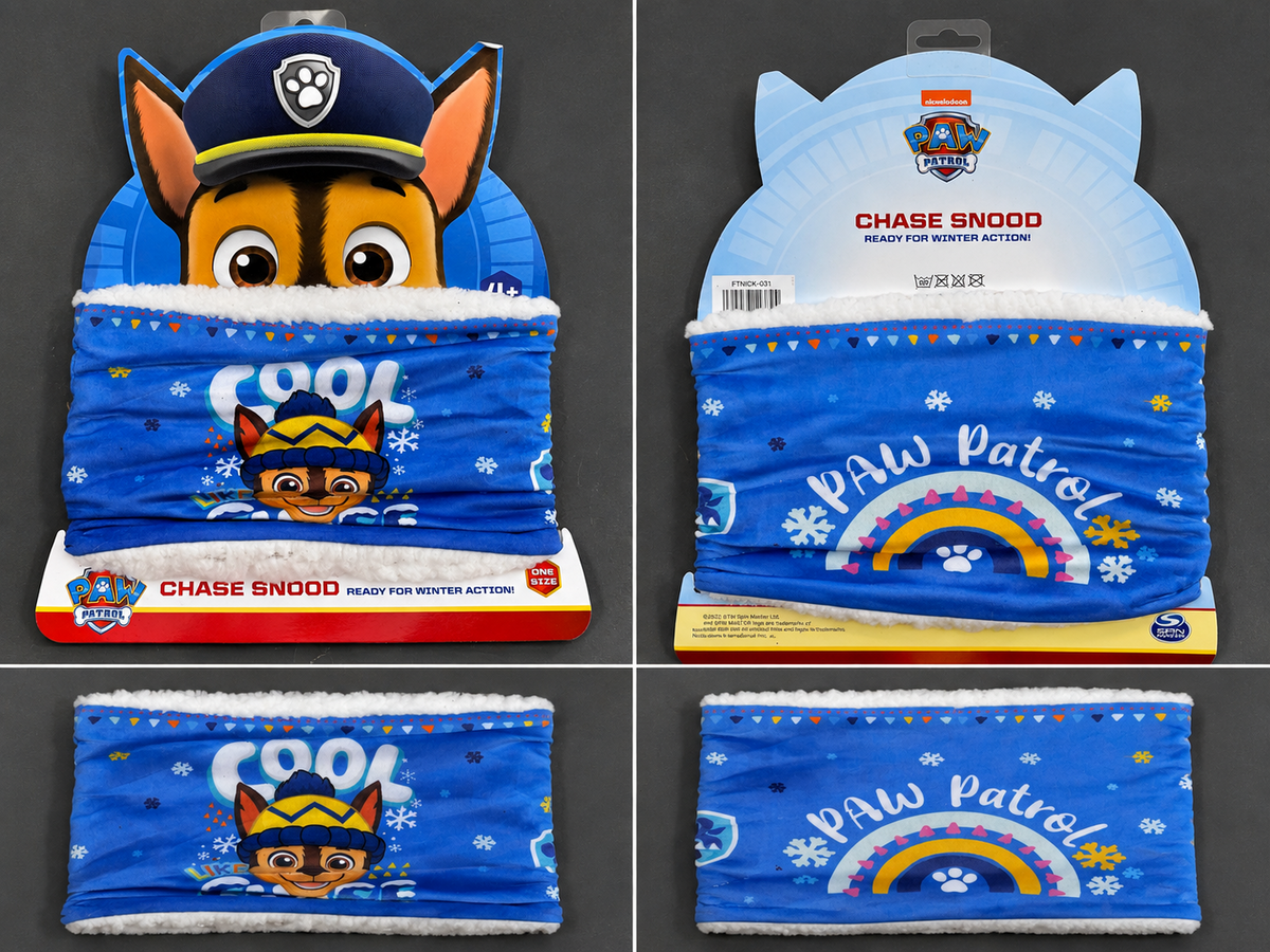 Paw Patrol Chase Children’s Snood – Blue – Age 4+