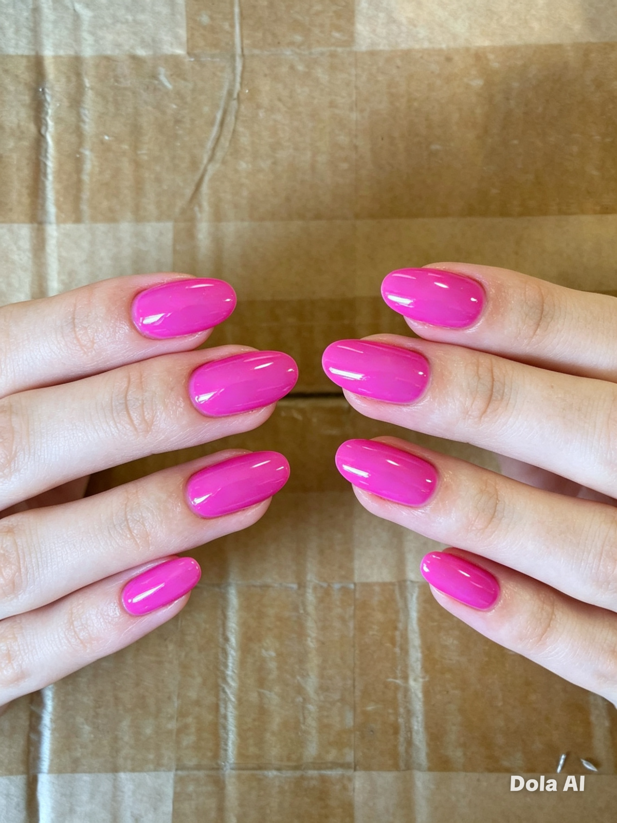 WOW Gel Nail Polish – Colour 15 Bright Pink – Soak-Off UV/ 6 Bottles