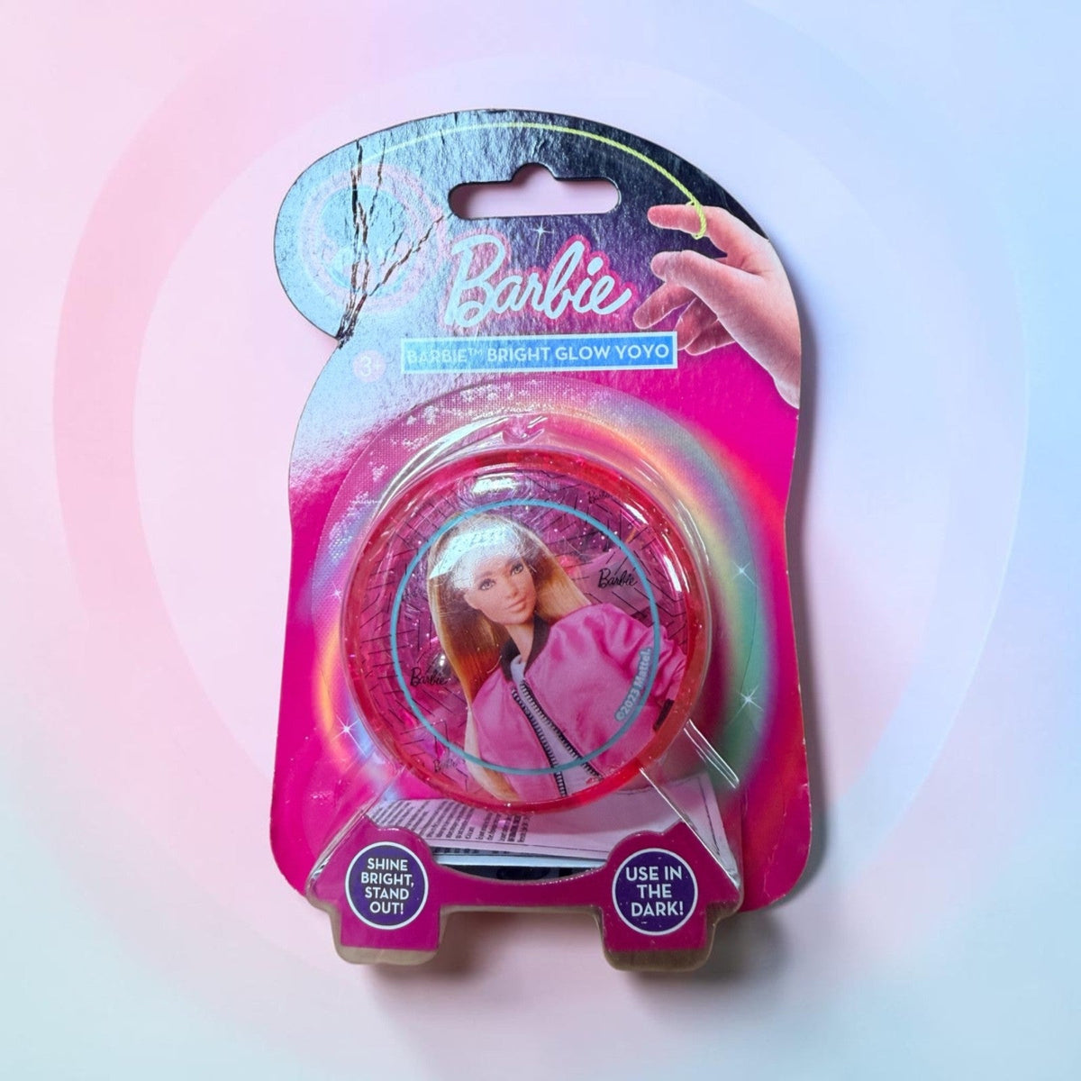 Official Barbie Bright Glow Yo-Yo – Light-Up – Brand New Sealed
