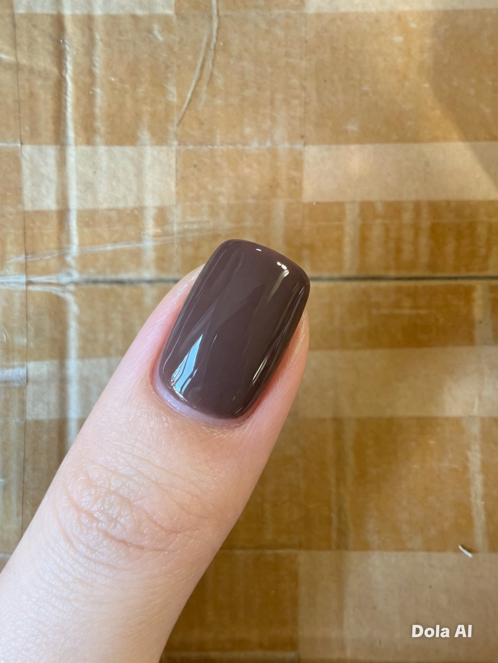 WOW Nail Polish – Colour 58 Deep Smoky Brown – 10ml – Air-Dry – 6 Bottles – New