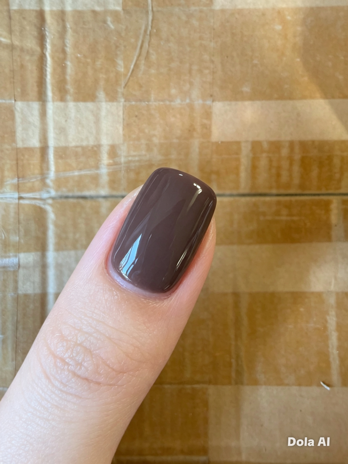 WOW Nail Polish – Colour 58 Deep Smoky Brown – 10ml – Air-Dry – 6 Bottles – New