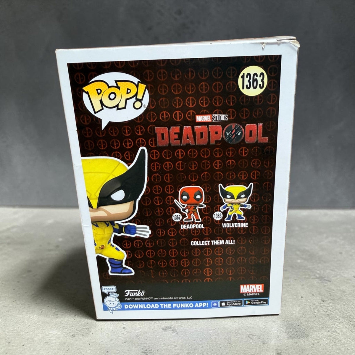 Funko Pop! Marvel Wolverine #1363 – Deadpool & Wolverine – Brand New