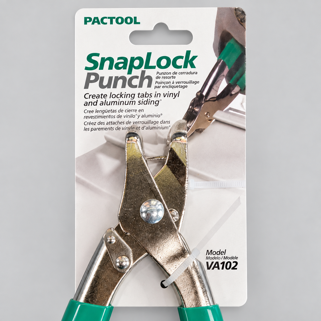 Pactool VA102 SnapLock Punch – Vinyl & Aluminium Cladding Tool