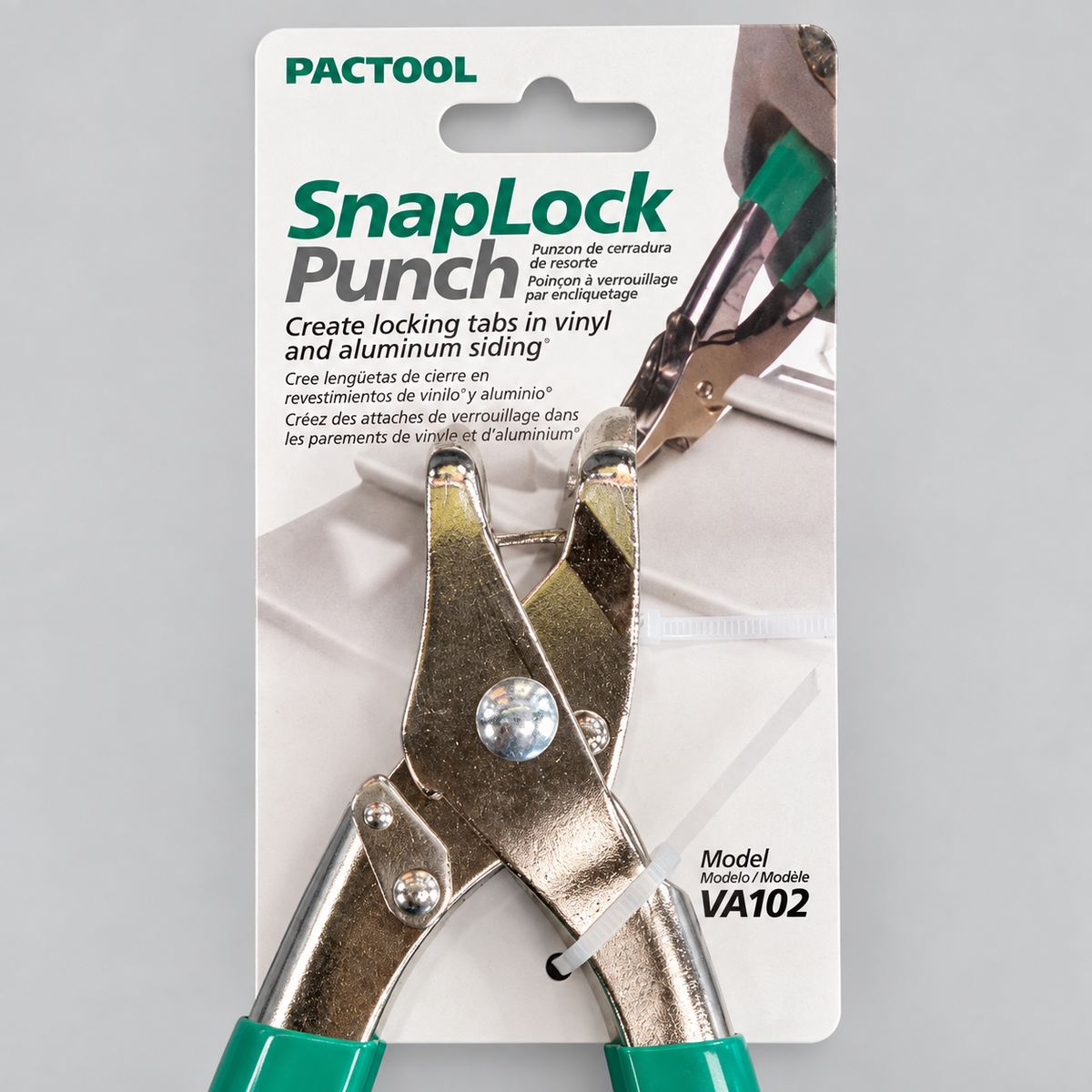 Pactool VA102 SnapLock Punch – Vinyl & Aluminium Cladding Tool