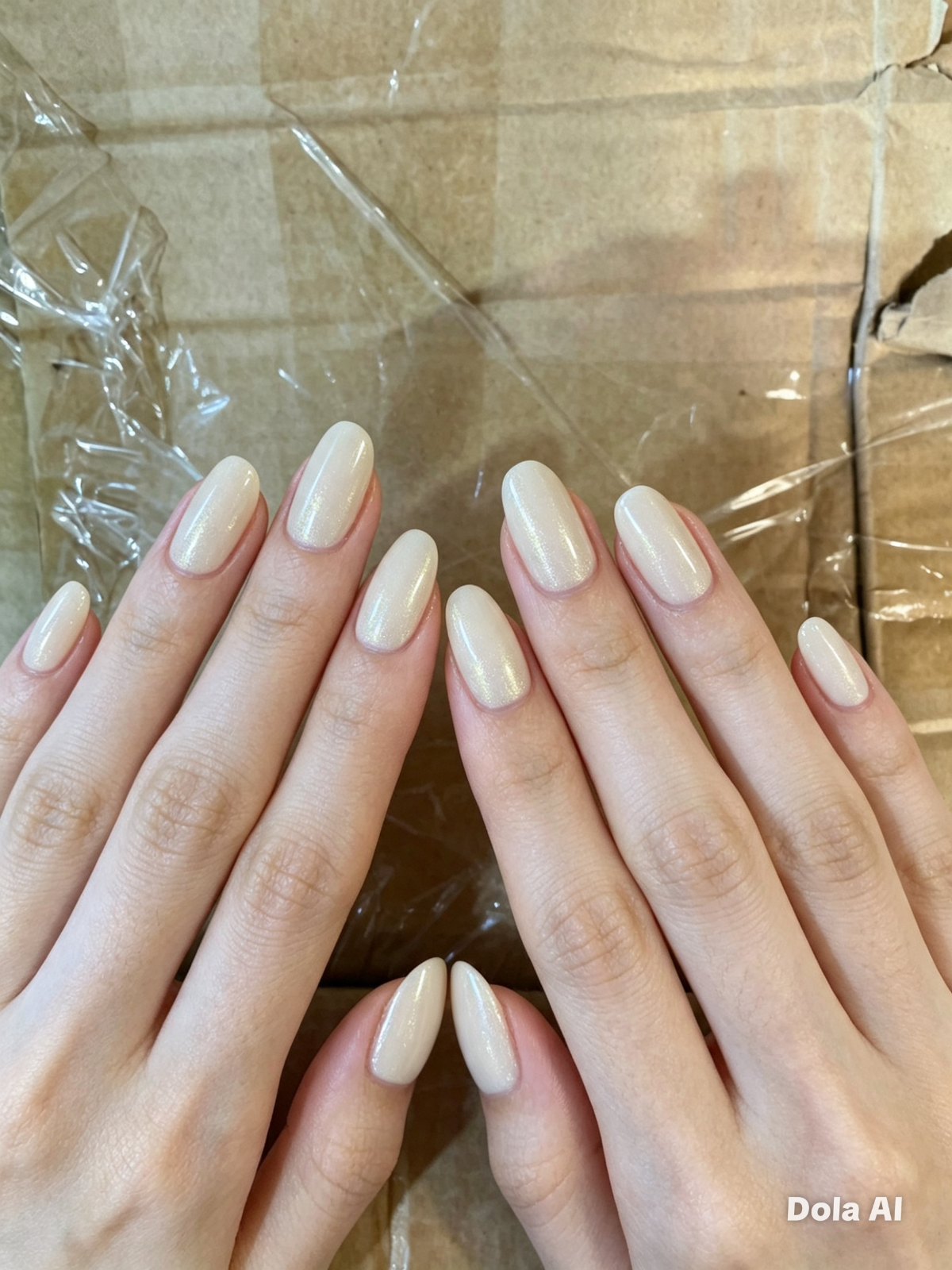 WOW Gel Nail Polish – Colour 04 Cream Shimmer – Soak-Off UV/LED – Step 2 – 6 Bot