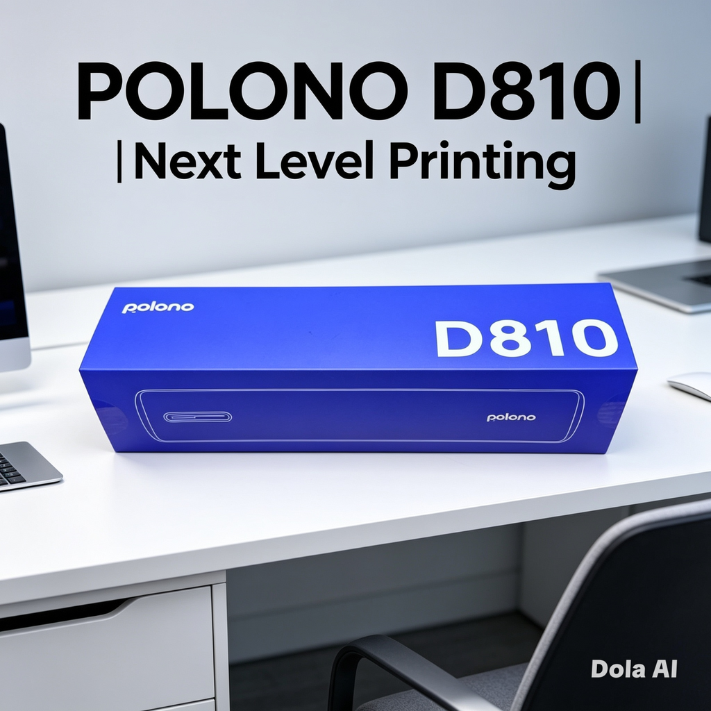 Polono D810 – High‑Performance Portable Printer | Bluetooth