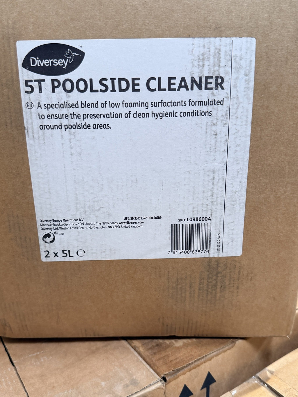 Diversey 5T Poolside Cleaner – actual stock photo 1