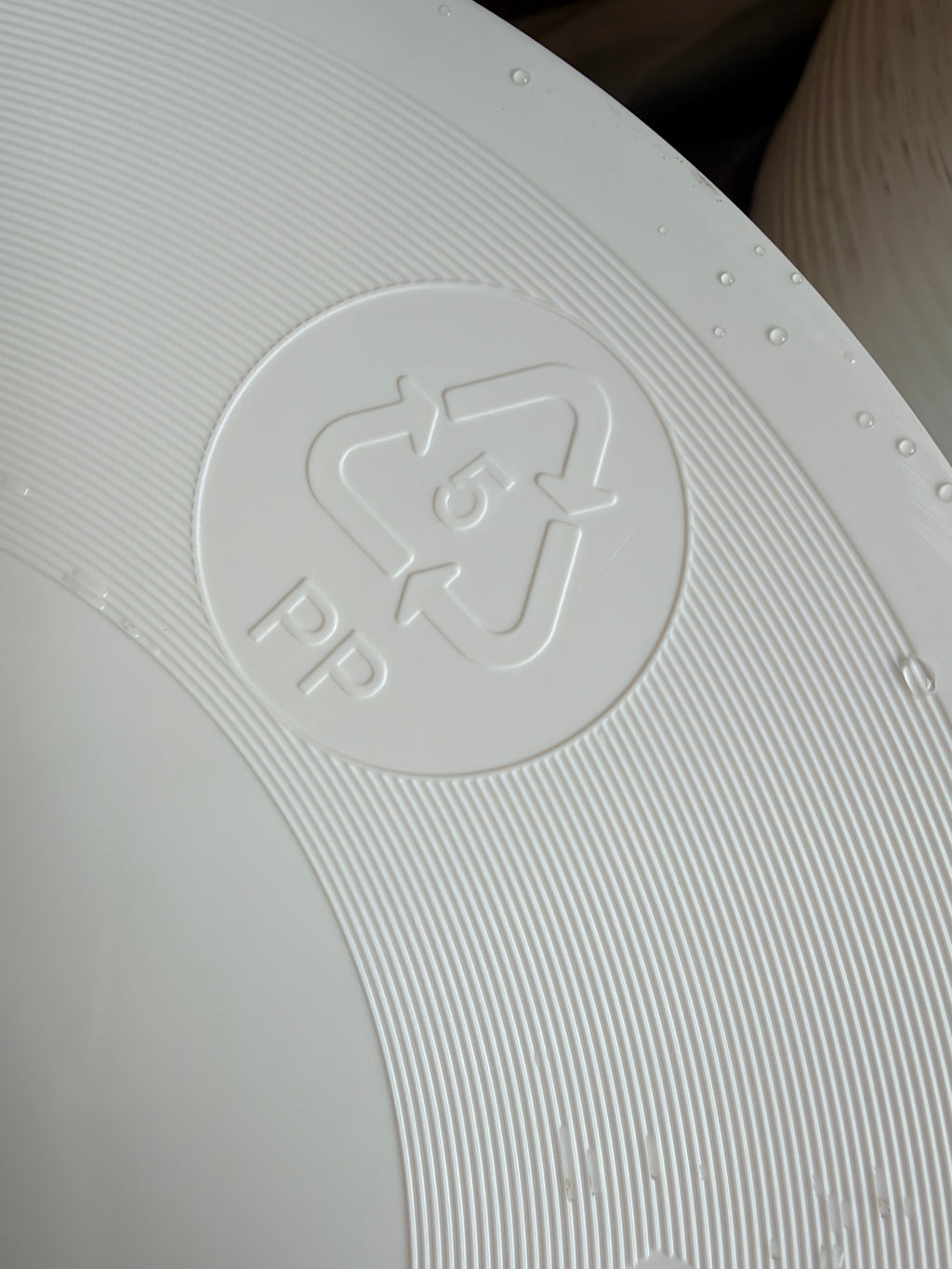 Bucket base – PP 5 recycling mark