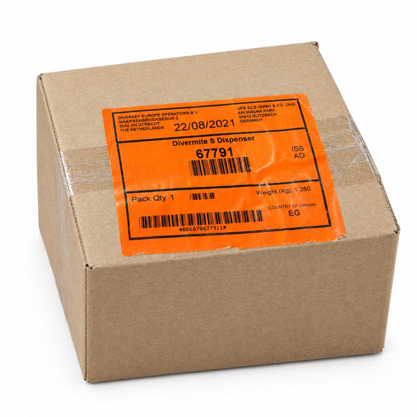 Diversey Divermite S Dispenser – studio image of the actual stock