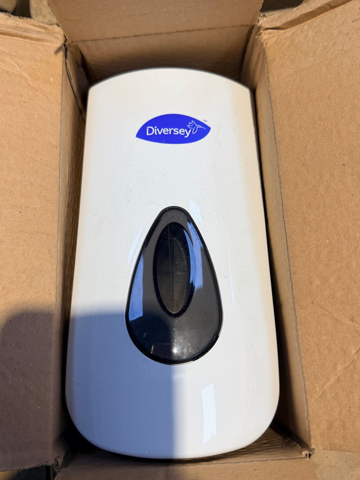 Diversey Soft Care Bulk Soap Dispenser in its box – actual stock