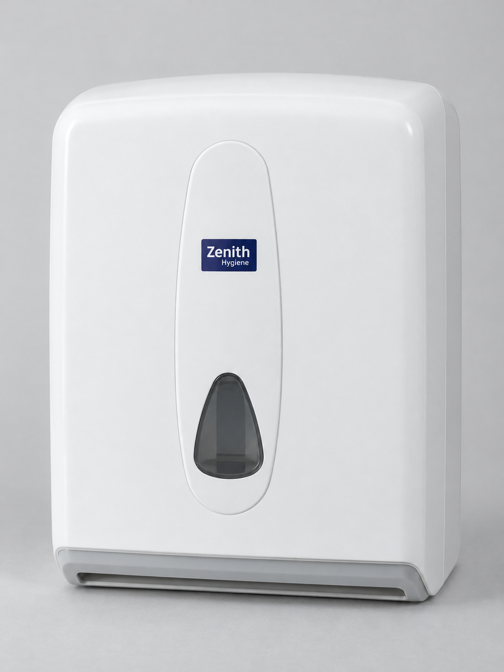 Excel BC528W white paper towel dispenser, Zenith Hygiene – studio image
