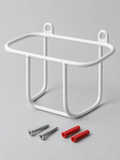 Diversey 5L bottle holder 66285 with 2 screws and 2 wall plugs – studio image (sold in packs of 5)