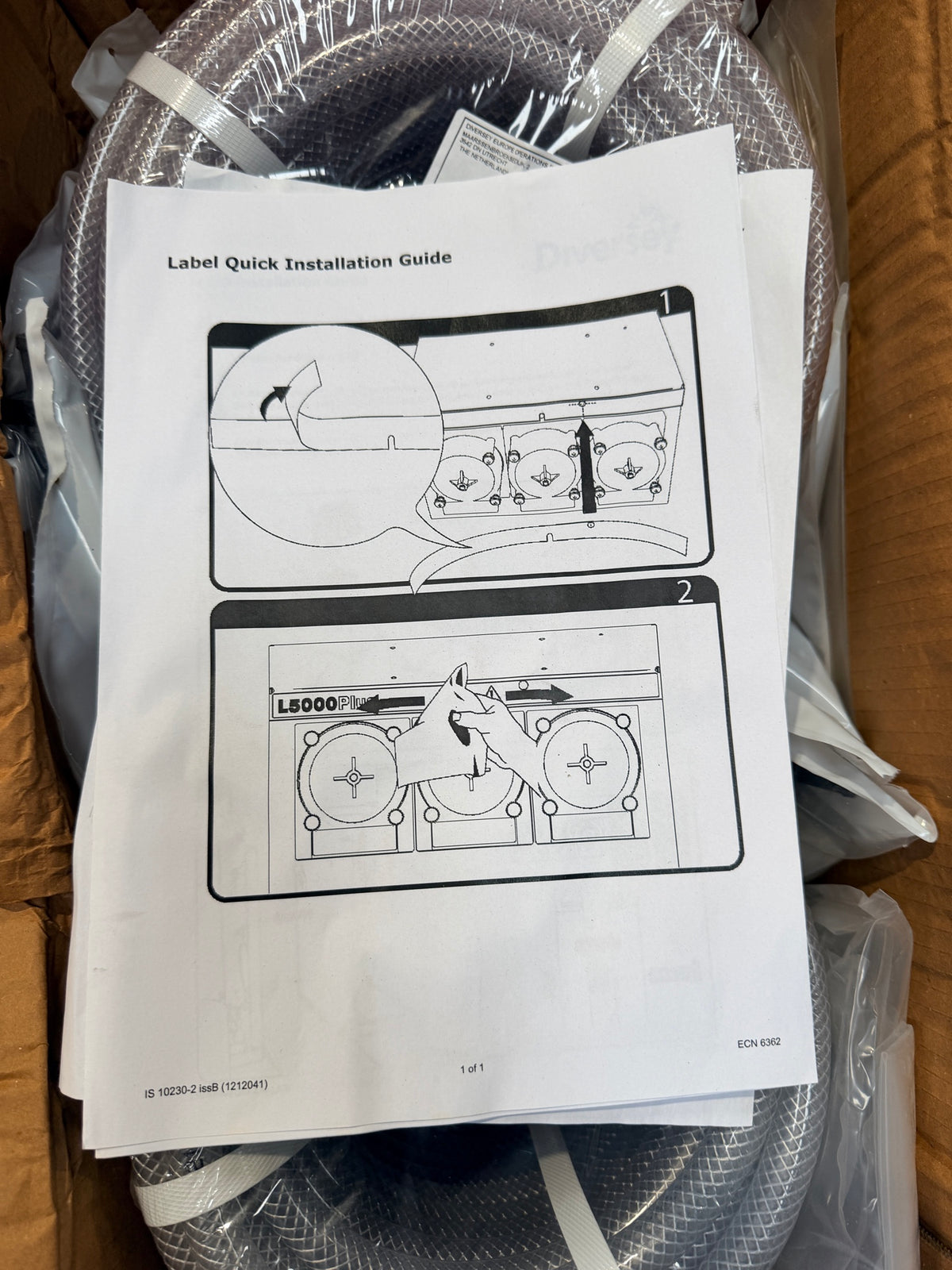 Diversey L5000+5 Pump Installation Kit (Non-Flush Manifold) – installation guides photo 1