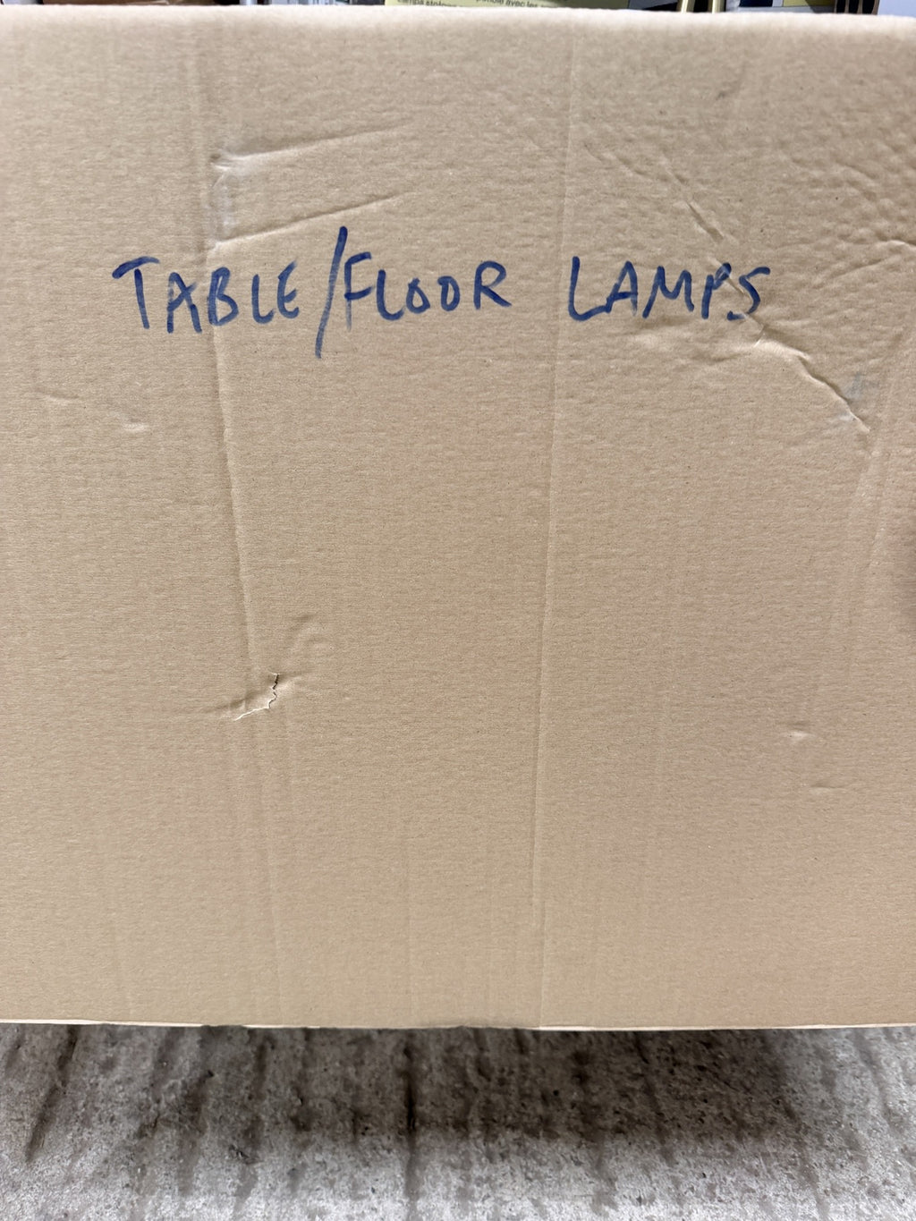 B&Q Customer Returns Pallet – Table & Floor Lamps – actual stock photo 5