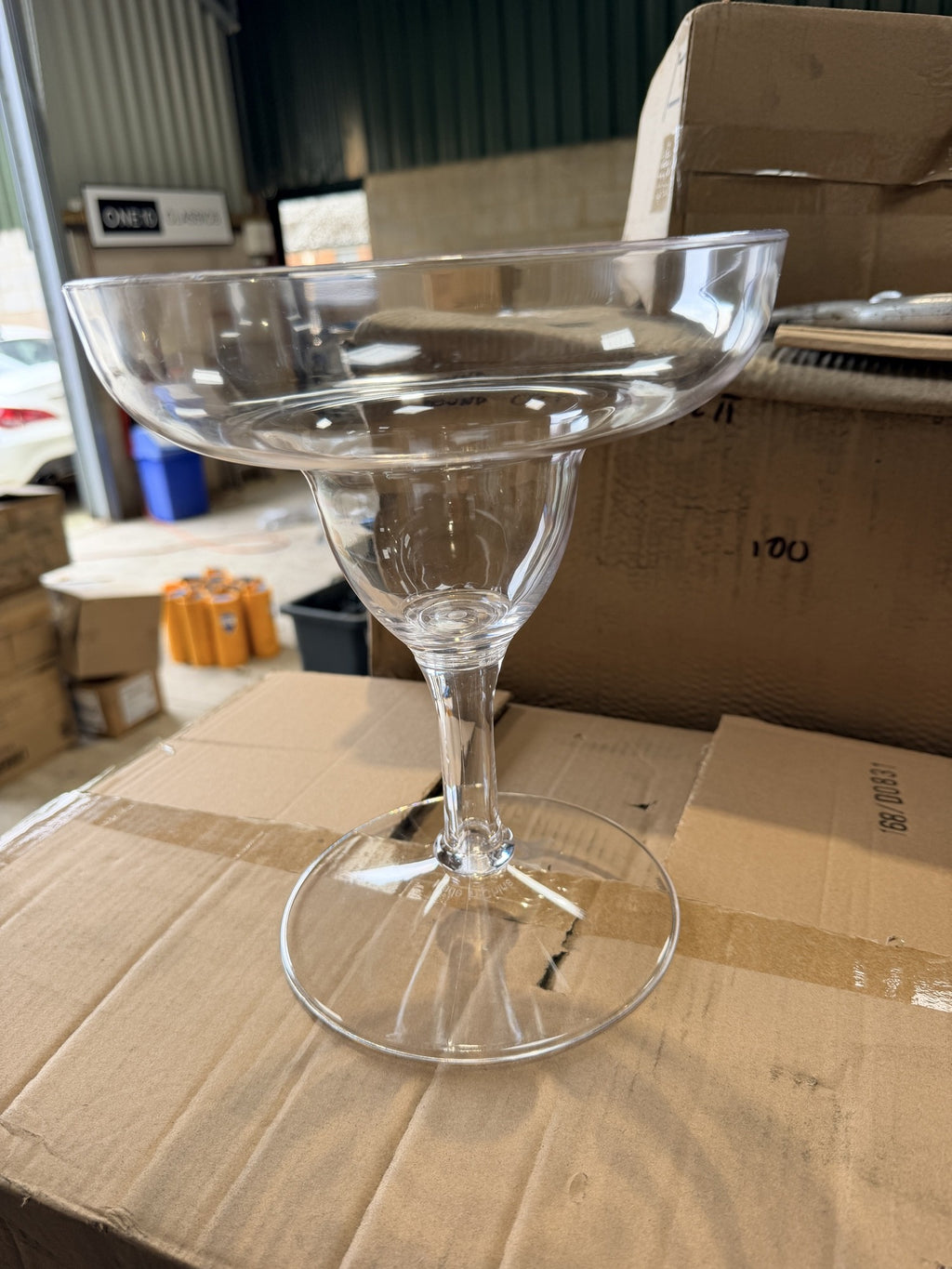 Urban Bar Jumbo Margarita Glasses – actual stock photo 1