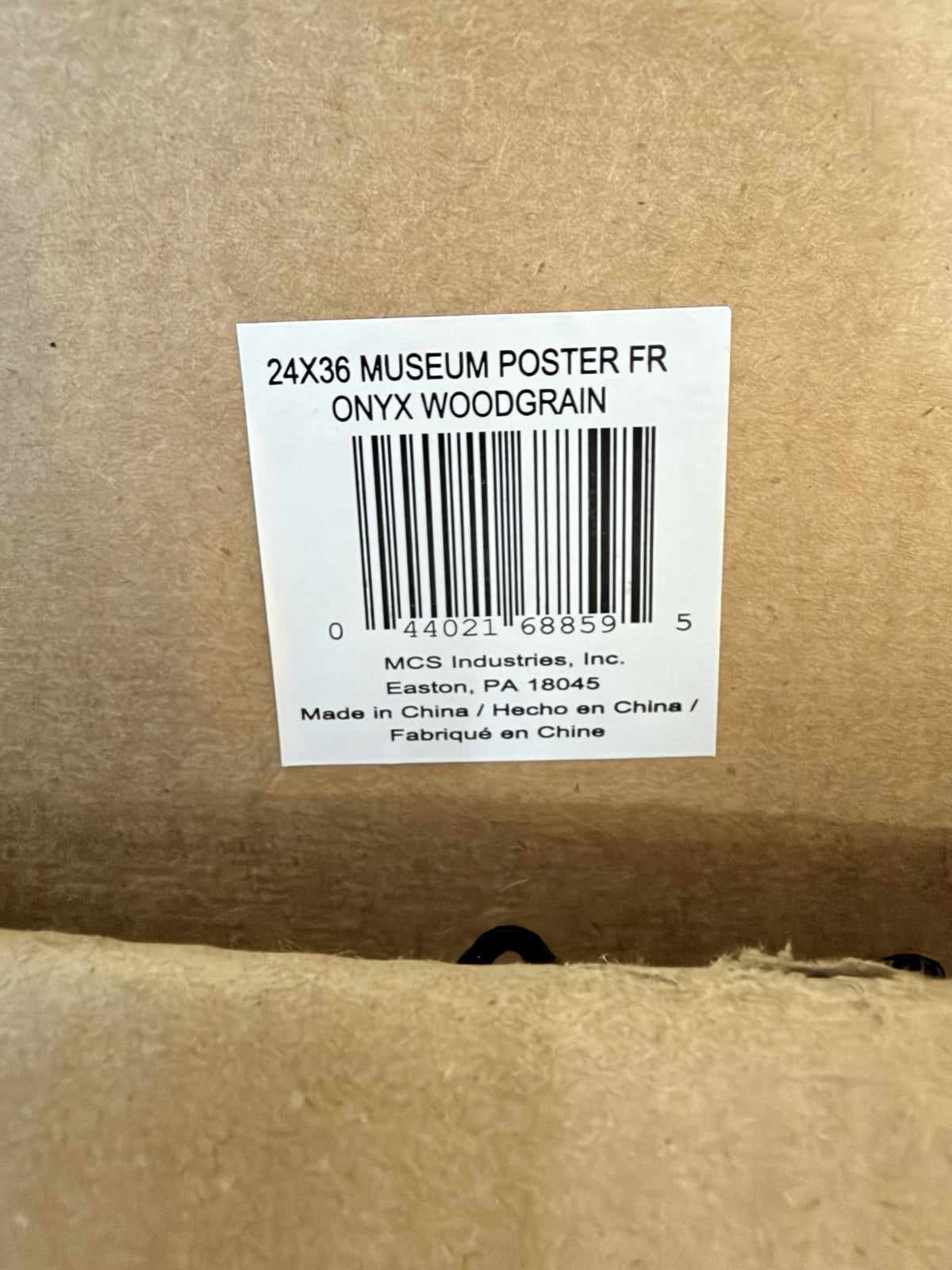 MCS Museum 24x36" Poster Frames – actual stock photo 3