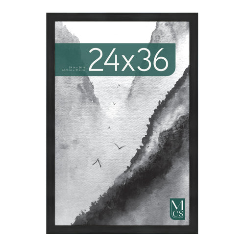 MCS Museum 24x36 poster frame, onyx – manufacturer library photo
