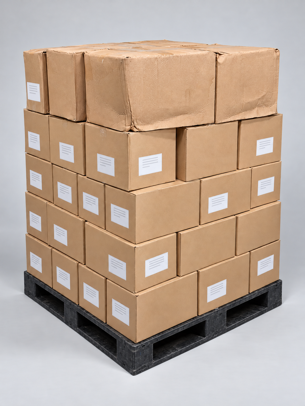 Pallet of 50 Excel Standard Centre Feed dispensers – studio illustration
