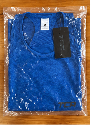 TCA Women's Racerback Tank Top – Blue – M