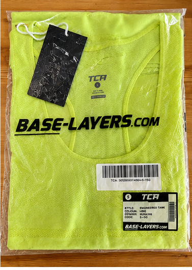 TCA Women's Engineered Tank Top – Lime – S