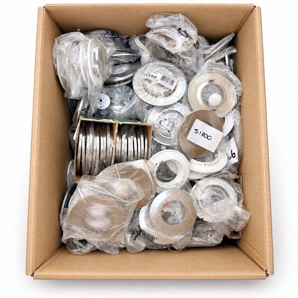 Mixed downlight bezels and trims job lot photo 1