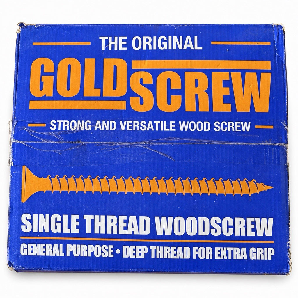 Goldscrew 5 x 100mm wood screws box of 1000 photo 3