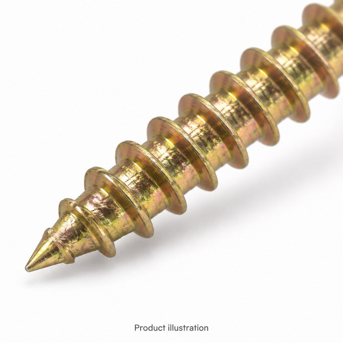 Goldscrew 5 x 100mm wood screws box of 1000 photo 2