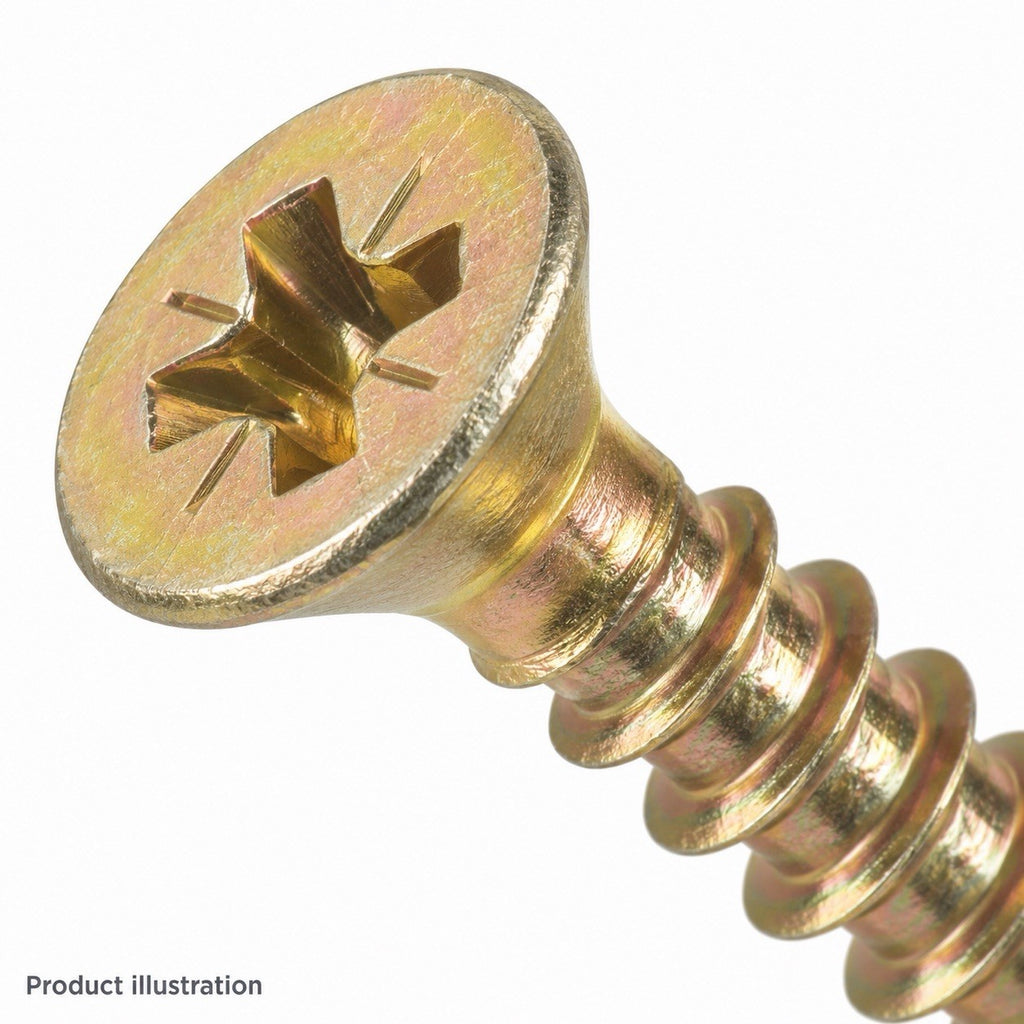 Goldscrew 5 x 100mm wood screws box of 1000 photo 1